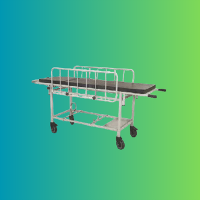 PATIENT TROLLEY (SEMI DELUXE) S.S.