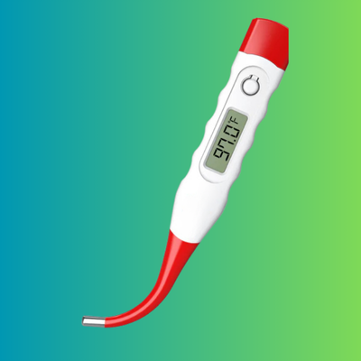 DIGITAL THERMOMETER WATER PROOF WITH FLEXIBLE TIP